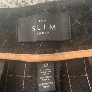 WHBM ankle pants euc fall/winter weight